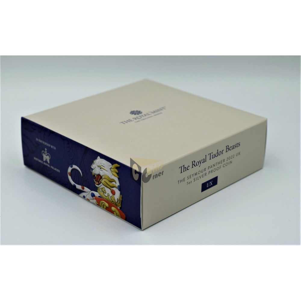 The Seymour Panther Proof -  The Royal Tudor Beasts 1 Oz Proof 2022 United Kingdom
