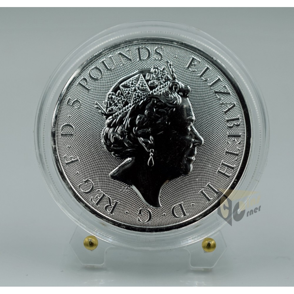 Yale of Beaufort - Tudor Beasts 2 Oz 2023 United Kingdom