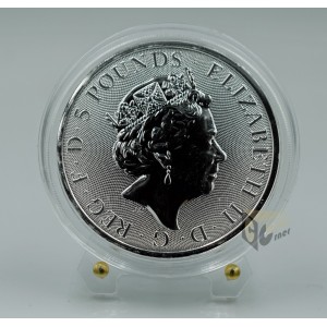 Yale of Beaufort - Tudor Beasts 2 Oz 2023 United Kingdom