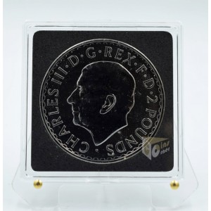 U.K. 2024 Britannia Golden Enigma Edition 1 Oz Silver Coin