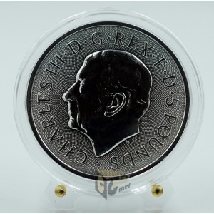 Seymour Unicorn - Tudor Beasts 2 Oz 2024 United Kingdom