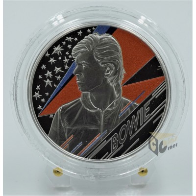 David Bowie British Music Legends - 1 Oz Proof  2020 United Kingdom