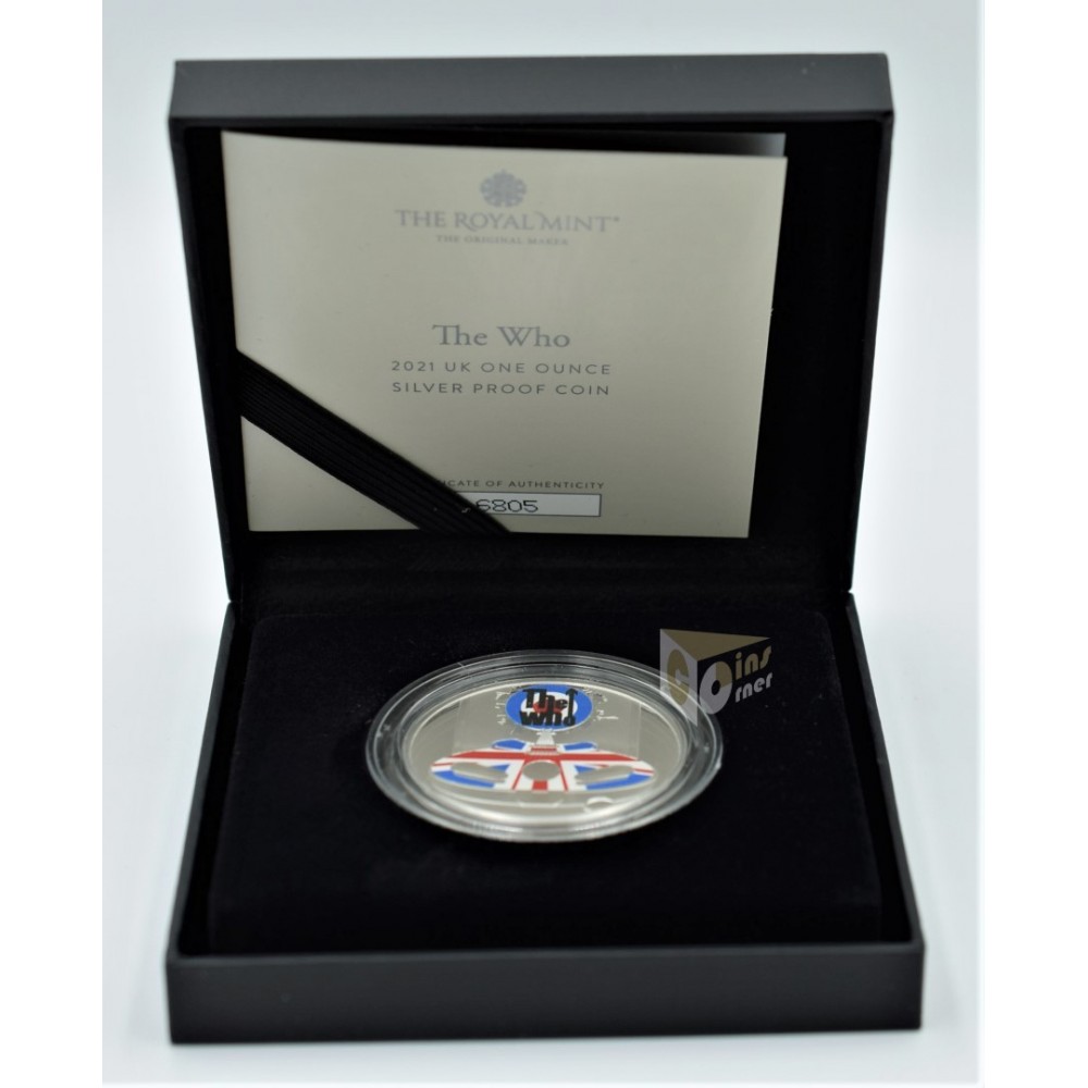 Who British Music Legends - 1 Oz Proof  2021 United Kingdom