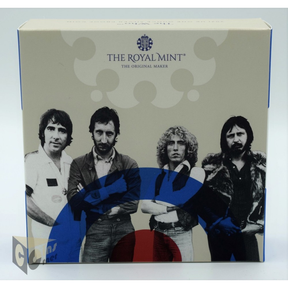 Who British Music Legends - 1 Oz Proof  2021 United Kingdom