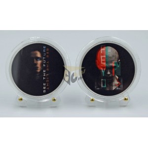 United States Dune 2 Fighter Set Paul Atreides and Feyd-Rautha Harkonnen 2 Colorized 1 Oz Silver Coins 