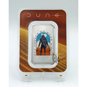 United States Dune 2 Sandrider 1 oz Silver Colorized Silver Bar 