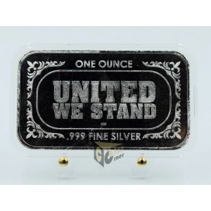 USA Highland Mint American Flag  1 oz Silver Bar 999 in Capsule