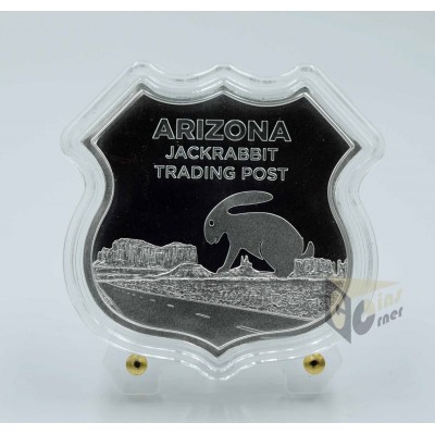 Jack Rabbit Trading Post 1 oz Icons of Route 66 Shield - United States 