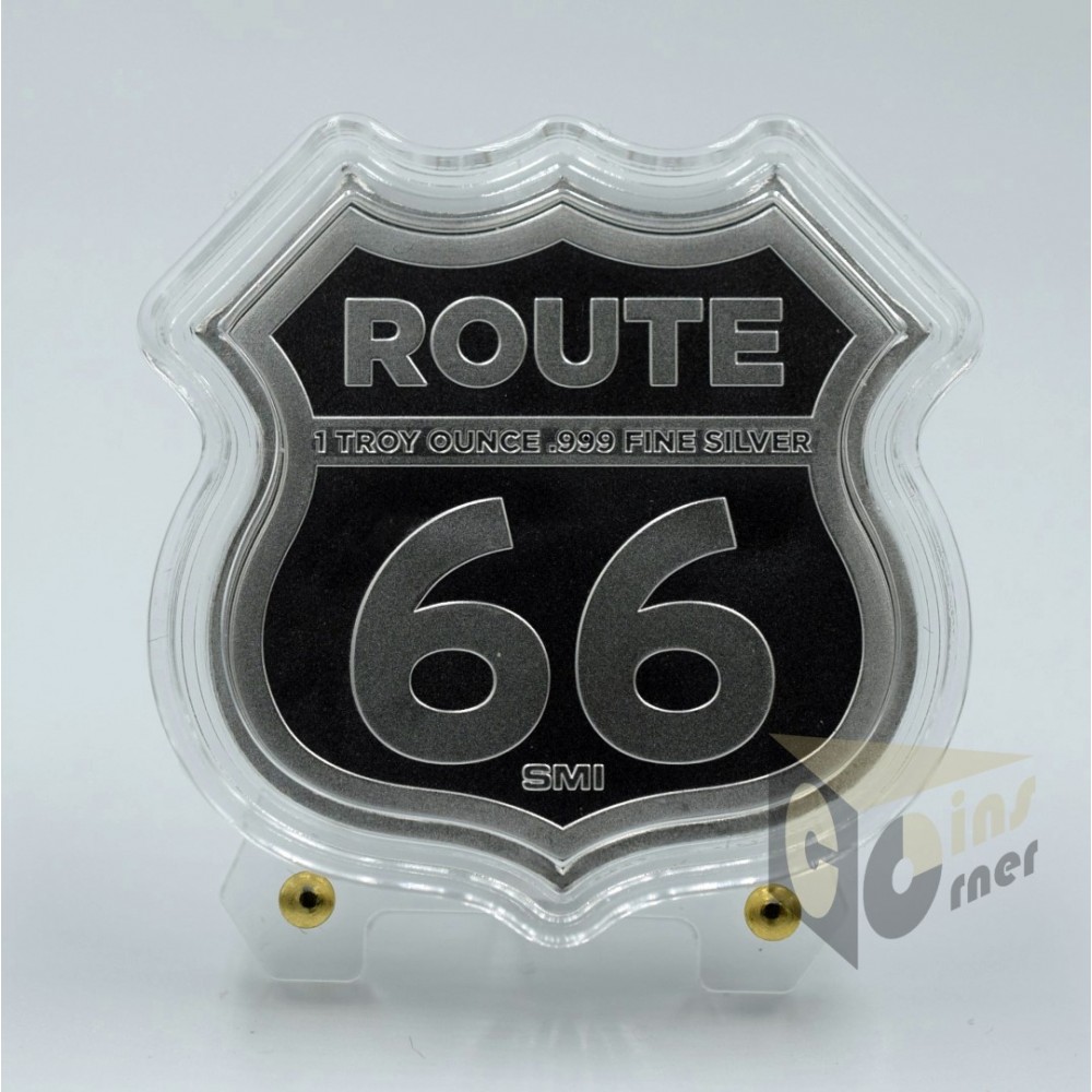 Missouri Gateway Arch 1 oz Icons of Route 66 Shield - United States 