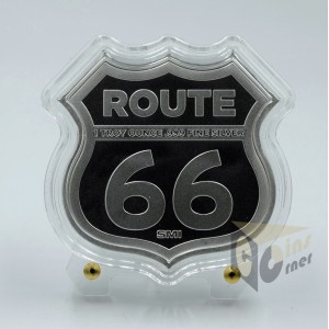 Missouri Gateway Arch 1 oz Icons of Route 66 Shield - United States 