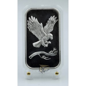 USA SilverTowne Eagle 1 oz Silver Bar 999 in Capsule
