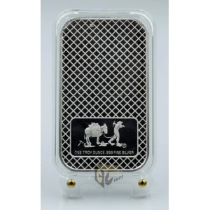 USA SilverTowne Eagle 1 oz Silver Bar 999 in Capsule