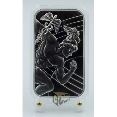 USA Sunshine Mint Mercury 1 oz Silver Bar 999 in Capsule