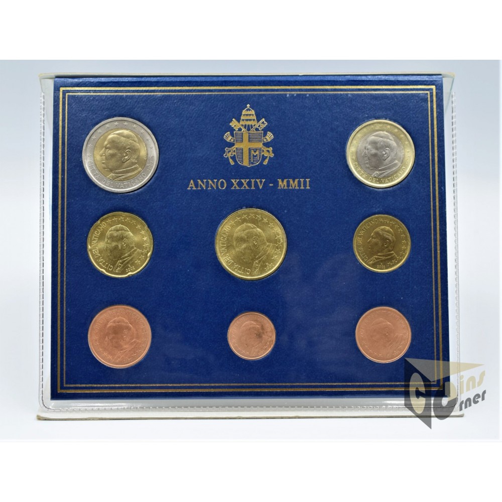 Vatican 2002 - FDC Euro Set 