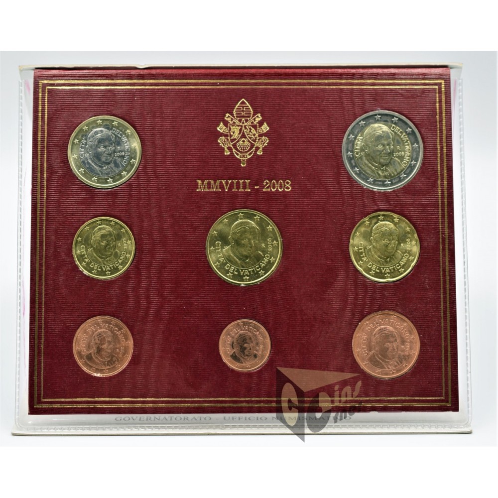 Vatican 2008 - FDC Euro Set 